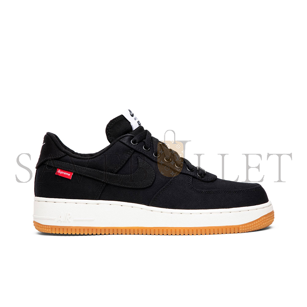 NIKE AIR FORCE 1 LOW SUPREME BLACK 573488-090